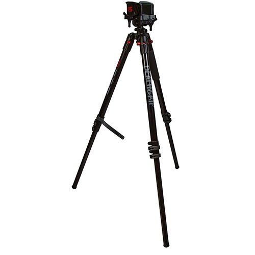 Il BOG™ DeathGrip Aluminum Tripod offre stabilità senza pari e durabilità grazie alle sue gambe in alluminio, permettendo di tenere l'arma a mani libere per una caccia più facile.