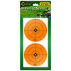3" Orange Shooting Spots, 12 sheets (24 ct)