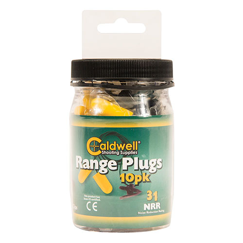 Avec les Caldwell Range Plugs, tu ne perds plus jamais tes bouchons d'oreilles grâce au cordon intégré et au clip. Confortables et faciles à insérer, ils sont parfaits pour des heures d'utilisation.