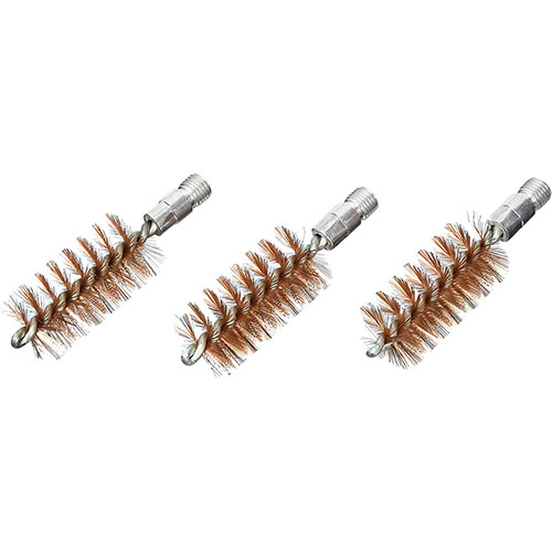 Die Tipton Bronze Bore Brushes sind unverzichtbar für die Reinigung deiner Schusswaffen. Hochwertige Borsten für alle Kaliber, ideal für dein Zubehör!