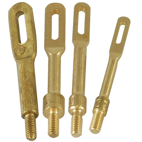 Die Tipton Solid Brass Slotted Tips sind langlebig, schonen den Lauf und sind perfekt zum Reinigen mit Lösungsmitteln oder Ölen. Set mit vier Kalibern!