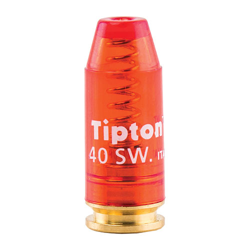 I Tipton Snap Caps per pistola 40 S&W sono ideali per evitare danni al percussore, regolare il grilletto e rilassare le molle dell'hammer durante la conservazione.
