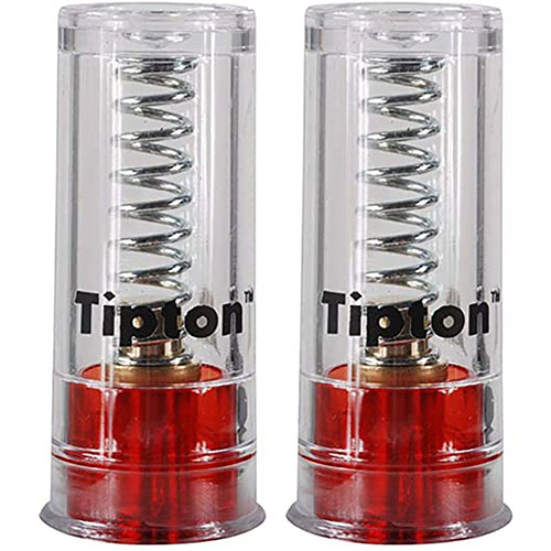 I Tipton Snap Caps 12 Gauge proteggono il percussore da colpi a vuoto, ideali per controllare il grilletto e rilassare le molle quando riponi le armi.