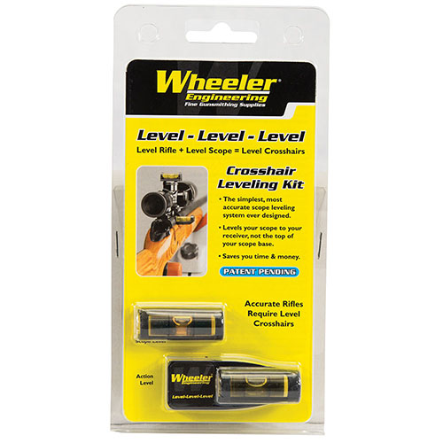 Le Wheeler Level-Level-Level assure un alignement parfait de ta lunette pour des tirs précis, en s'adaptant à presque toutes les carabines à verrou.