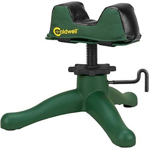 Der Caldwell® Rock Jr. bietet die gleichen Funktionen wie The Rock™ Shooting Rest, jedoch in einem schlankeren und kostengünstigeren Paket – ideal für Sichten, Testfeuer und informelle Wettbewerbe.