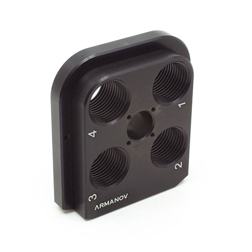 L'ARMANOV Dillon RL550 ToolHead offre un allineamento preciso delle munizioni grazie al design Free-Float e Zero Play, realizzato in alluminio CNC di alta qualità.