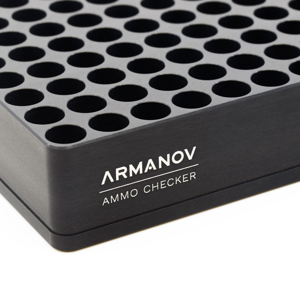 ARMANOV Gauge box with Flip Cover - 100 rnd. - 9x19 - Black
