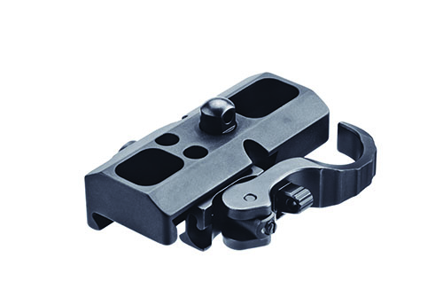 L'adaptateur ERATAC pour le levier Harris se fixe sur les rails Picatinny, offrant une fixation stable grâce à sa base extra-longue pour ta main.