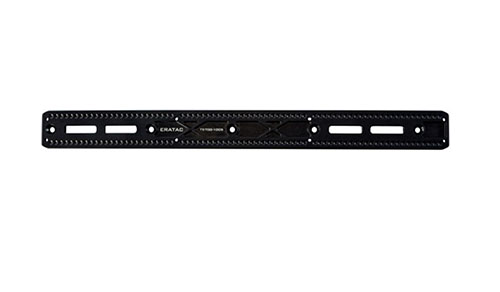 Avec le système ARCA-Rail M-LOK d'ERATAC, adapte facilement ton équipement à presque tous les bipieds ou trépieds grâce à ses deux curseurs et 10 slots.