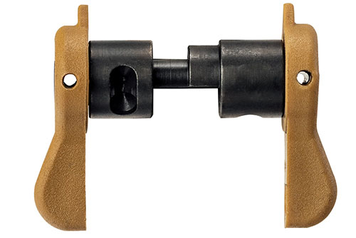 Adapte facilement ton ERATAC trigger à ton HK MR223 ou MR308 avec cet AR-Safety Selector Shaft, incluant deux roll pins de rechange pour plus de praticité.