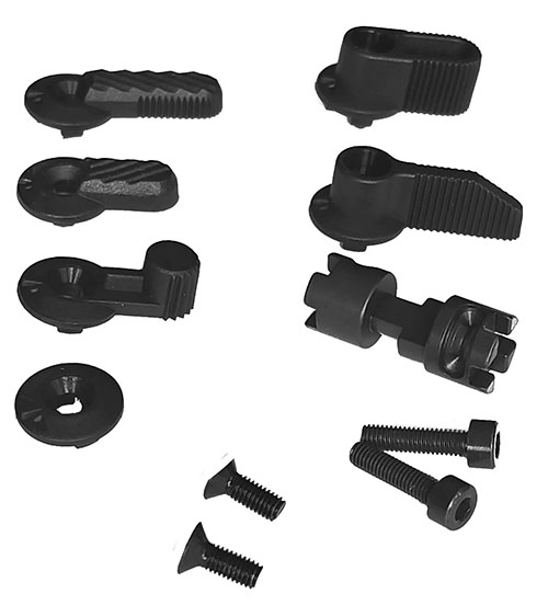 Progettato per adattare il grilletto ERATAC al tuo HK MR223 o MR308, questo albero di selezione della sicurezza si integra perfettamente. Include due roll pins di ricambio.