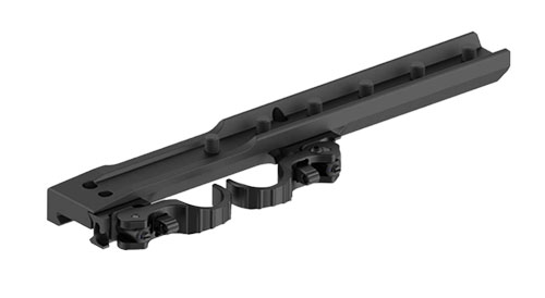 Il montaggio ERATAC-Bridge per Pulsar NV, lungo 192 mm, offre una stabilità eccezionale e una facile integrazione con accessori per la visione notturna.