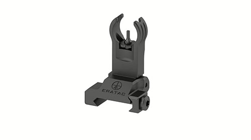 Die ERATAC Folding Front Sight bietet präzise, robuste Leistung mit dualen Aperturen, einem ultra-niedrigen Profil und werkzeuglosen Höhenanpassungen für AR-15.
