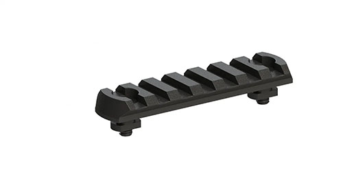La M-LOK Picatinny-Rail 7 Slots di ERATAC offre versatilità e robustezza, permettendo di montare accessori in modo sicuro e personalizzato per il tuo fucile.