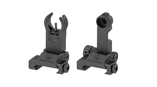 Les Backup Sights ERATAC offrent robustesse, légèreté et un système de pivot innovant pour protéger ton équipement, tout en s'alignant parfaitement avec les AR-15.