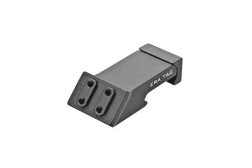 Transizioni rapide a 45 gradi per montare red dot secondari, compatibile con spacers e riser ERATAC per configurazioni personalizzate e rapide.