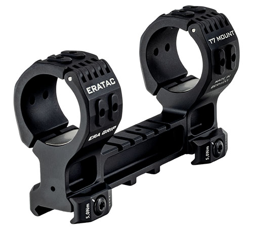 Mit dem ERATAC T7 erhältst du eine ultraleichte, sichere Montage mit ERA-Grip Inlays für perfekten Halt ohne Kleben, selbst bei starkem Rückstoss.