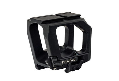 Il montaggio USL per Aimpoint ACRO è ultra-slim, leggero (63 g), 100% anti-rinculo, con meccanismo di bloccaggio sicuro e materiali premium in alluminio 7075.