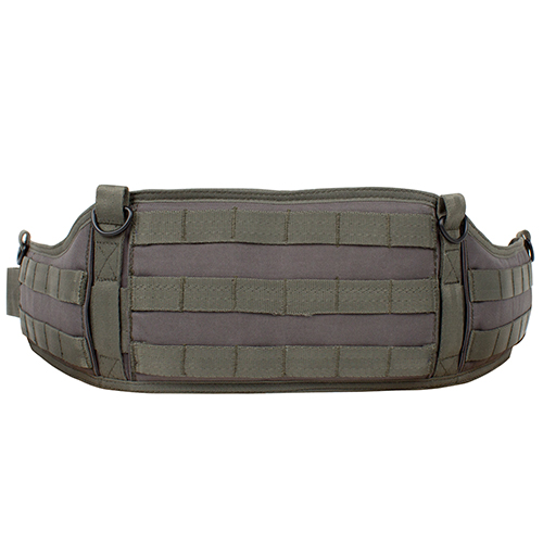 Cintura ben imbottita con sistema Molle, ideale per trasportare in sicurezza le borse Ulfhednar. Materiale traspirante interno e Cordura robusto esterno.