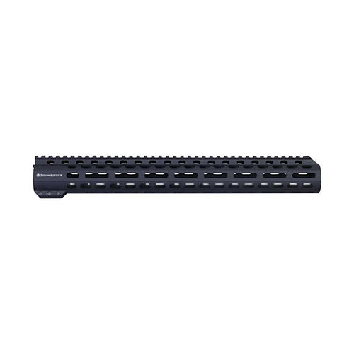 Der SCHMEISSER Handguard Free Float M-Lok bietet Stabilität, Präzision und ein elegantes Slim-Line Design, perfekt für Zubehör wie Bipods und Griffe.