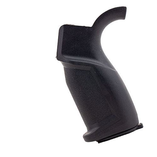 Il grip AR-15 Marksman offre resistenza, superficie antiscivolo, scomparto impermeabile e design ergonomico per un'ottima presa e comfort durante il tiro.