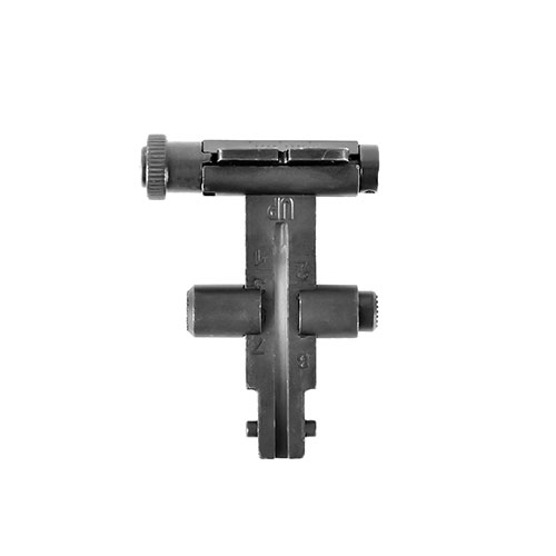 Verbessere deine AK mit dem verstellbaren AK-Visier von GERMAN TACTICAL SYSTEMS, das Wind- und Höhenverstellung bietet für präzise Schüsse in jeder Situation.