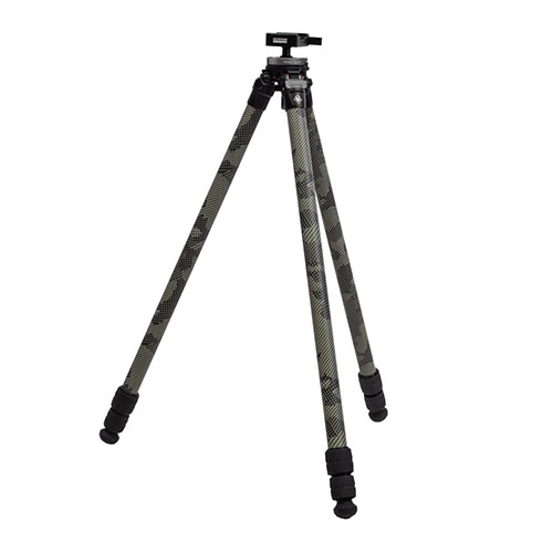 Das Scout Series Military Tripod bietet maximale Stabilität, Tarnung und Zuverlässigkeit mit fortschrittlichen Verbundbeinen und Wolfskrieger LegLock System.