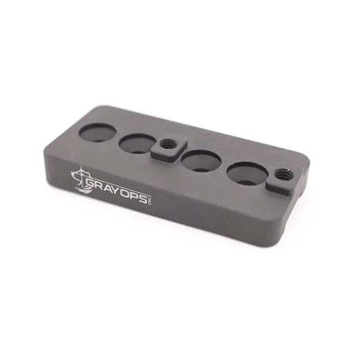 L'adattatore Magnetospeed Angle consente al bayonet MagnetoSpeed V3 di essere perfettamente parallelo al foro su calci e chassis con forend angolati.