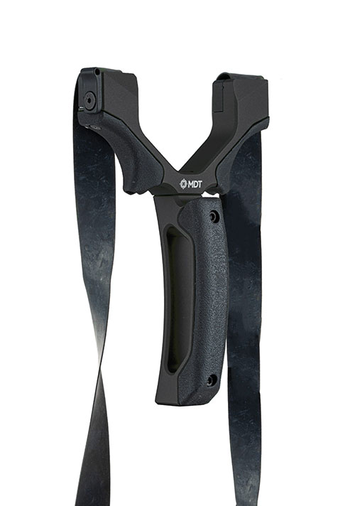 Die MDT Hand Cannon bietet präzise Leistung, modulare Anpassungsmöglichkeiten und ergonomische Griffe für dein individuelles Schiesserlebnis.