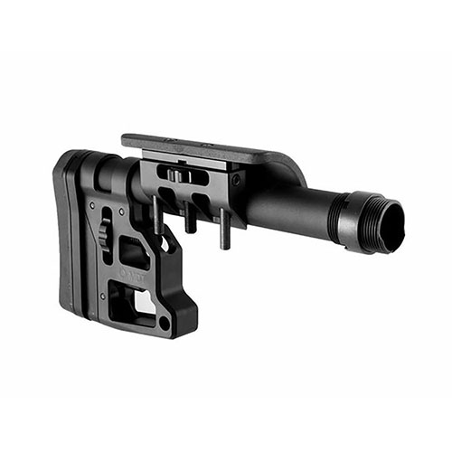 L'MDT Skeleton Carbine Stock offre massima versatilità e robustezza, con regolazioni senza attrezzi e ergonomia ottimale, compatibile con LSS Chassises e AR-15.