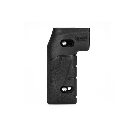 L'MDT Adjustable Vertical Pistol Grip offre un'ottima regolazione per una posizione ottimale delle dita, garantendo comfort e supporto per ogni tiratore.
