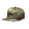 Der MDT Snapback-Hut in Camouflage mit dem MDT-Logo ist individuell anpassbar und passt perfekt auf jeden Kopf – ideal für Outdoor-Fans und Schützen!