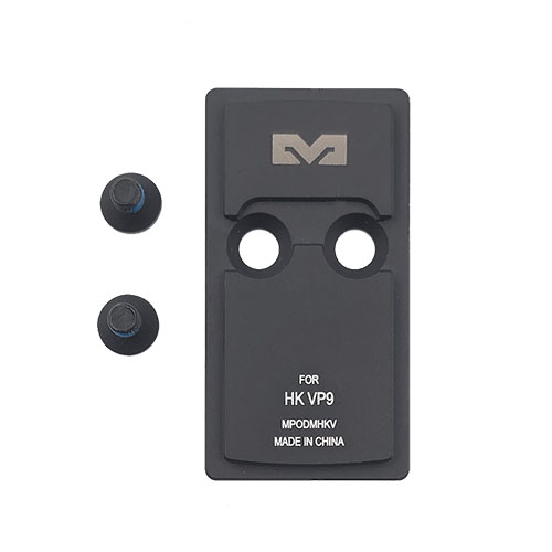 La MPO PRO-F DIRECT MOUNT PLATE di MEPROLIGHT offre un montaggio diretto sicuro e stabile per ottiche su HK VP9, migliorando la precisione e la velocità di acquisizione.