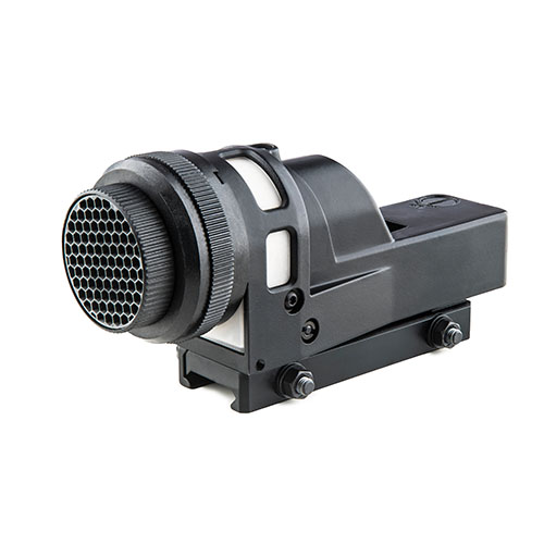 Der MEPRO M21 ist ein wartungsfreies Reflexvisier mit dualer Beleuchtung, robustem Design und grossem 30mm Objektiv für schnelle Zielerfassung bei jedem Licht.