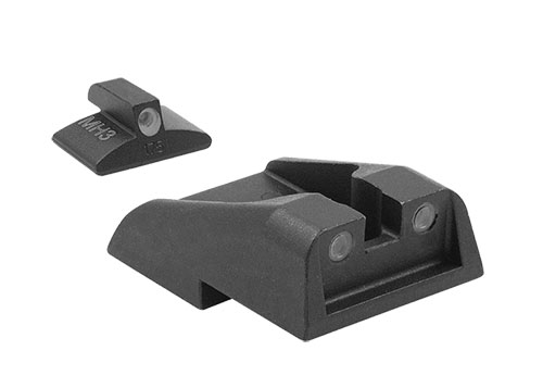 Die Meprolight TRU-DOT® Nachtsichtvisiere bieten eine verbesserte Zielgenauigkeit bei Tag und Nacht mit 85% höherer Trefferquote für deine IWI Baby Eagle.