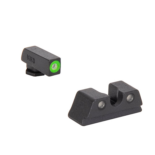 Les viseurs HYPER BRIGHT de MEPROLIGHT offrent une visibilité optimale jour et nuit, sans batterie, ultra-résistants et prêts à l'emploi 24/7.