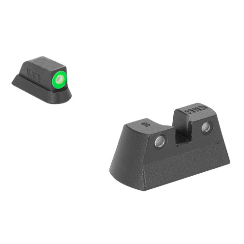 Découvre les viseurs HYPER-BRIGHT™ de MEPROLIGHT : ultra lumineux, toujours prêts, résistants aux chocs et parfaits pour une acquisition rapide de la cible.