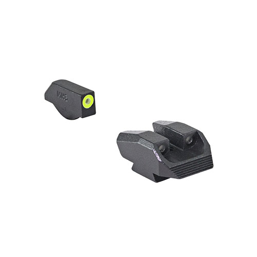 Le mire fisse MEPRO HYPER-BRIGHT™ offrono massima visibilità in ogni condizione, tritio sempre attivo, design robusto e leggero, senza manutenzione.