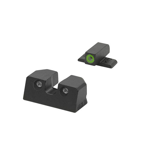 Le mire fisse MEPRO HYPER-BRIGHT™ offrono un'illuminazione brillante in ogni condizione, senza batterie, ultra resistenti e pronte all'uso 24/7 per 12 anni.