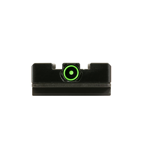 Il mirino Mepro FT Bullseye™ offre la massima velocità e luminosità, con un design robusto e leggero, ideale per un'accuratezza istintiva anche in condizioni di buio.