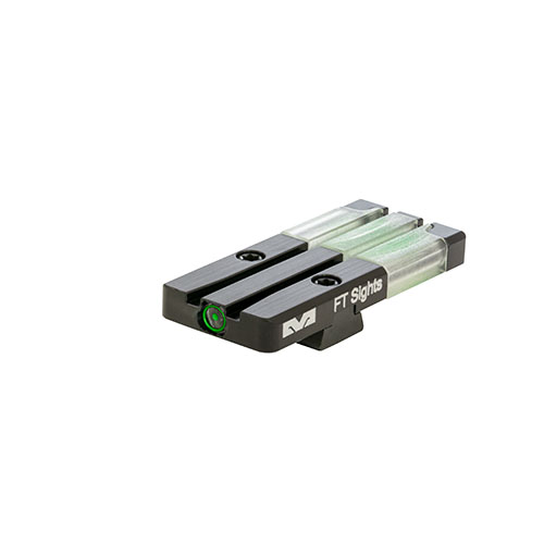 Il mirino Mepro FT Bullseye™ offre la massima velocità e luminosità, con design a bassa profilo, tritio e fibra ottica per un'ottica intuitiva e mirata.