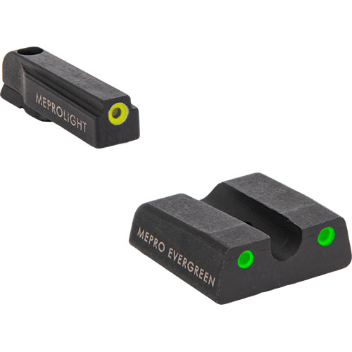Il Mepro Evergreen™ offre mirini LED super luminosi per operazioni diurne e notturne, aumentando la probabilità di colpo su bersagli fissi e mobili.