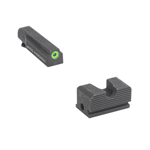 Il Mepro Evergreen™ offre un mirino illuminato super luminoso con LED, garantendo precisione e affidabilità per 5 anni in ogni condizione di luce.