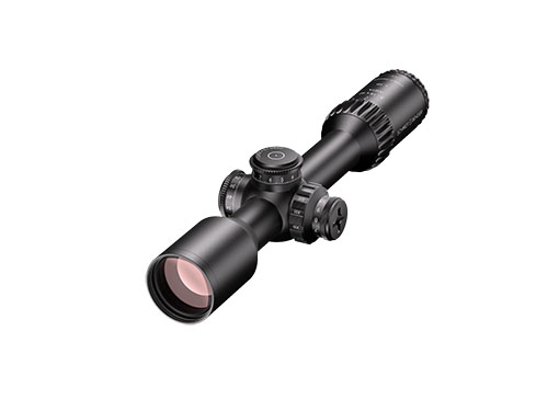 Il telescopio 3–18x42 Meta di SCHMIDT U. BENDER offre un ingrandimento versatile, ottica di alta qualità e reticolo 1.FP per una precisione ottimale.