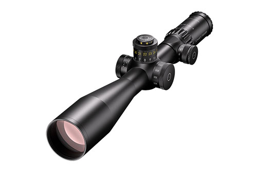 Le Schmidt & Bender 5–25x56 PM II offre une précision exceptionnelle avec son réticule TREMOR3, idéal pour le tir à longue distance et les conditions difficiles.