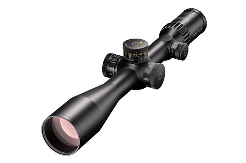 Le Schmidt & Bender 5–45x56 PM II High Power offre une précision exceptionnelle et des réglages faciles, parfait pour les tireurs exigeants.
