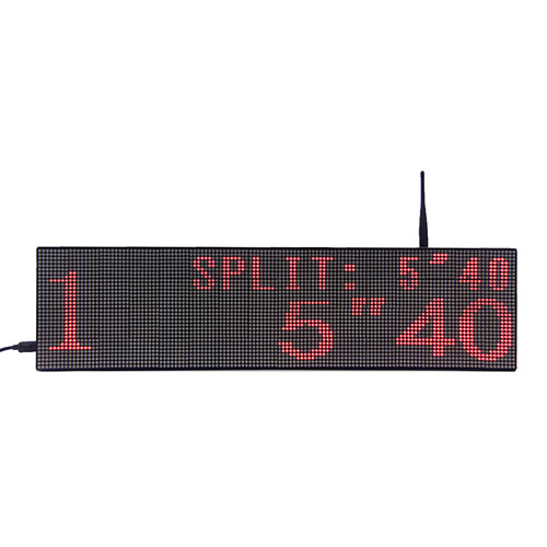 Mit dem SPECIAL PIE Wireless LED Display kannst du deine Zeiten und Schüsse bis zu 200m kabellos anzeigen – ideal für drinnen und draussen, einfach zu montieren!