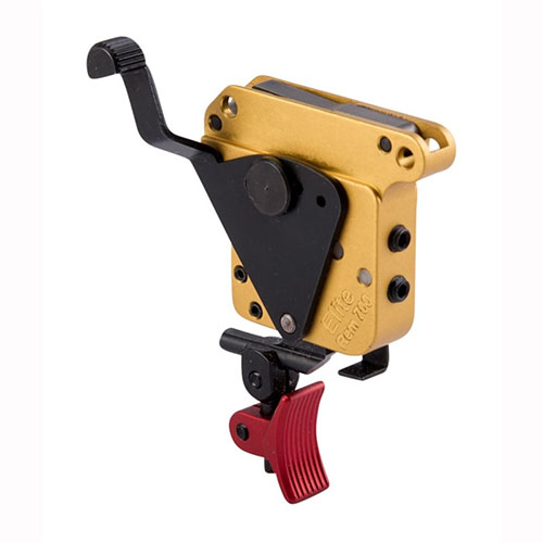 Le Timney Calvin Elite pour Remington 700 est un déclencheur entièrement réglable, sans besoin d'armurier, avec sécurité intégrée et ajustements personnalisables.