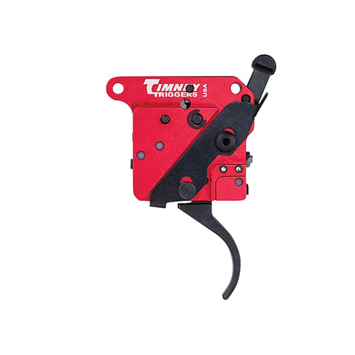 Améliore ton tir avec la détente 2 stages de Timney pour Remington 700, nickelée, sécurisée et réglable pour une précision inégalée.