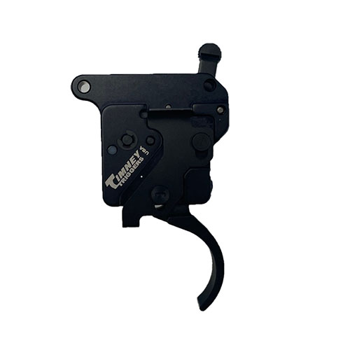 Le déclencheur Timney pour Remington 7 est facile à installer, réglable et offre une sécurité fiable, te permettant de personnaliser ton tir selon tes préférences.